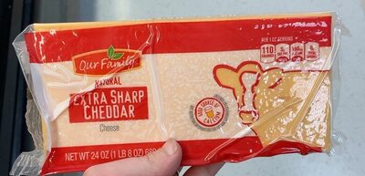 Extra Sharp Cheddar Natural Cheese