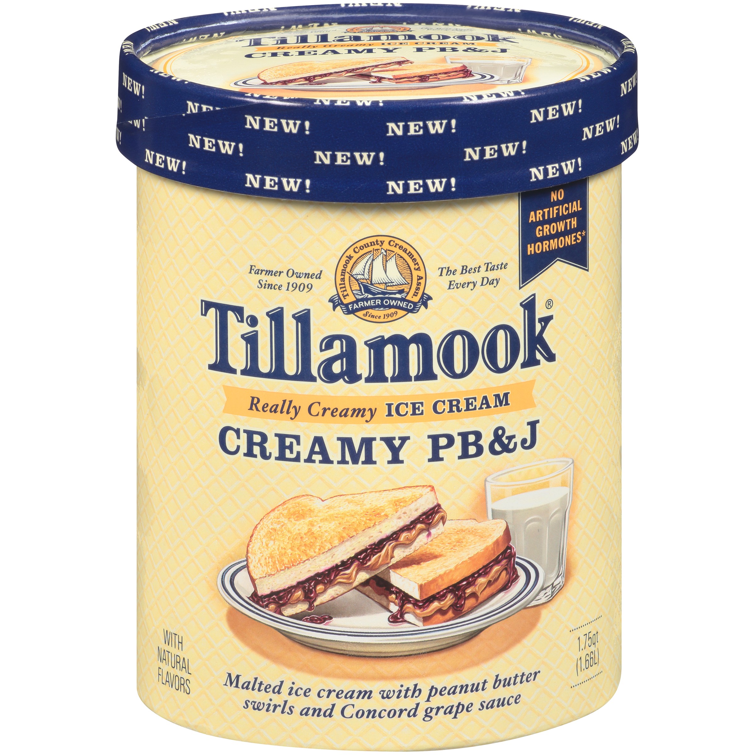 ICE CREAM, CREAMY PB&J