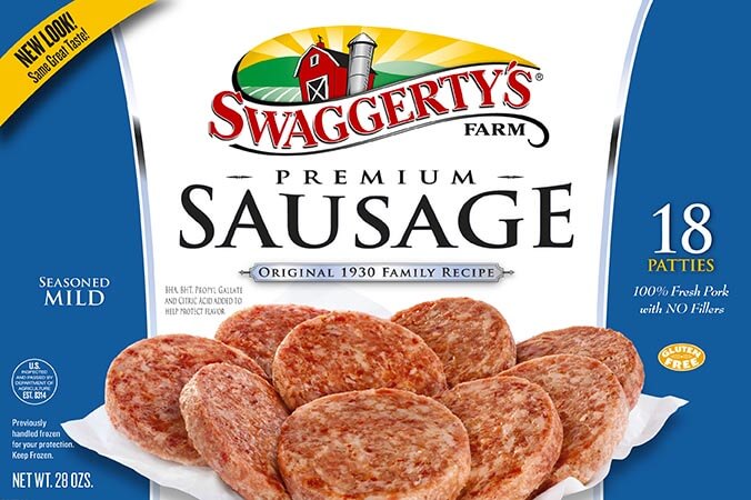 Swaggerty's Farm Seasoned Mild Premium Sausage Patties