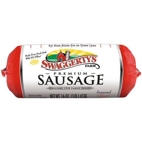 Farm Seasoned Hot Premium Sausage