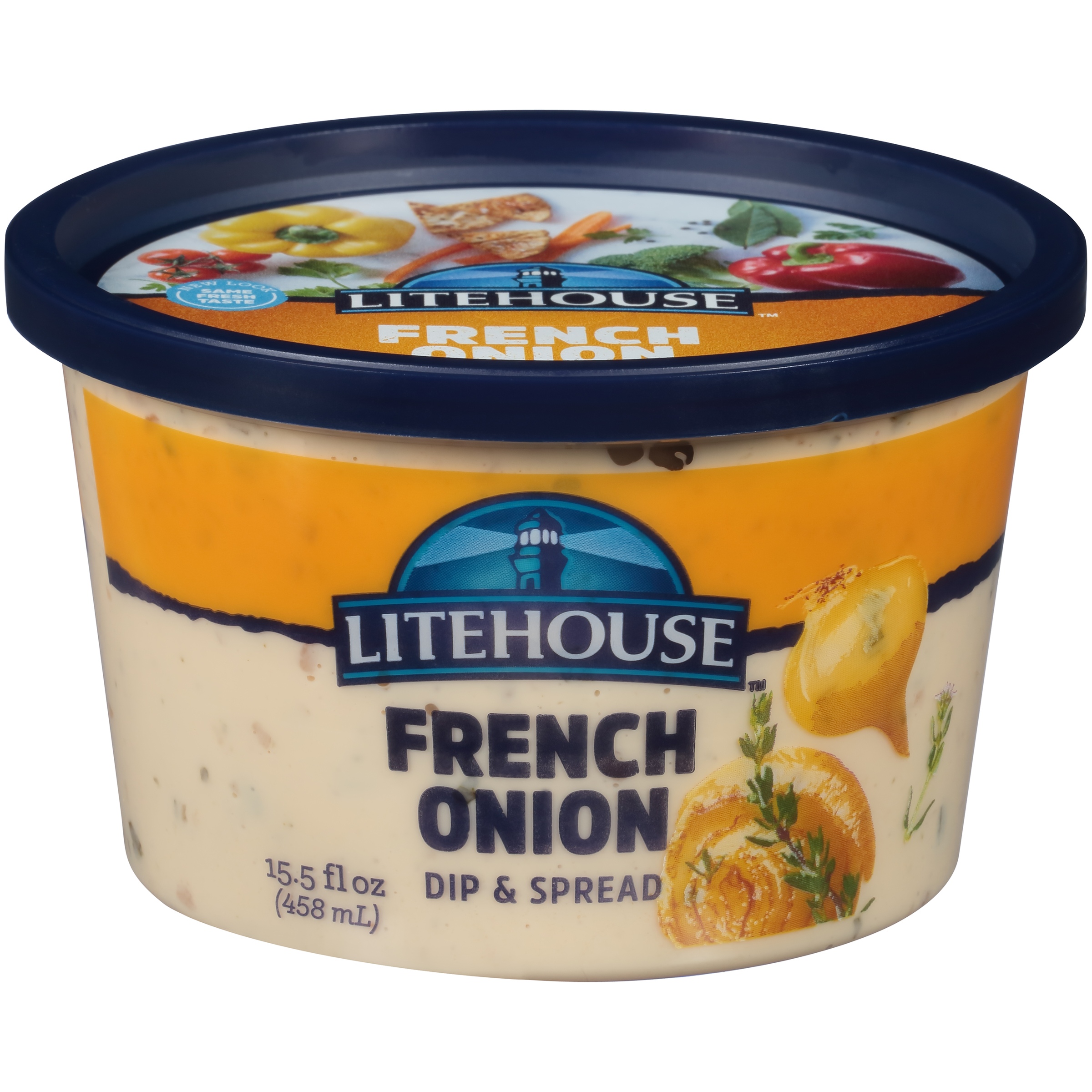 FODMAPs, Gluten & More Litehouse™ French Onion Dip & Spread 15.5 fl