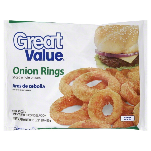 Great Value Onion Rings, 16 Oz