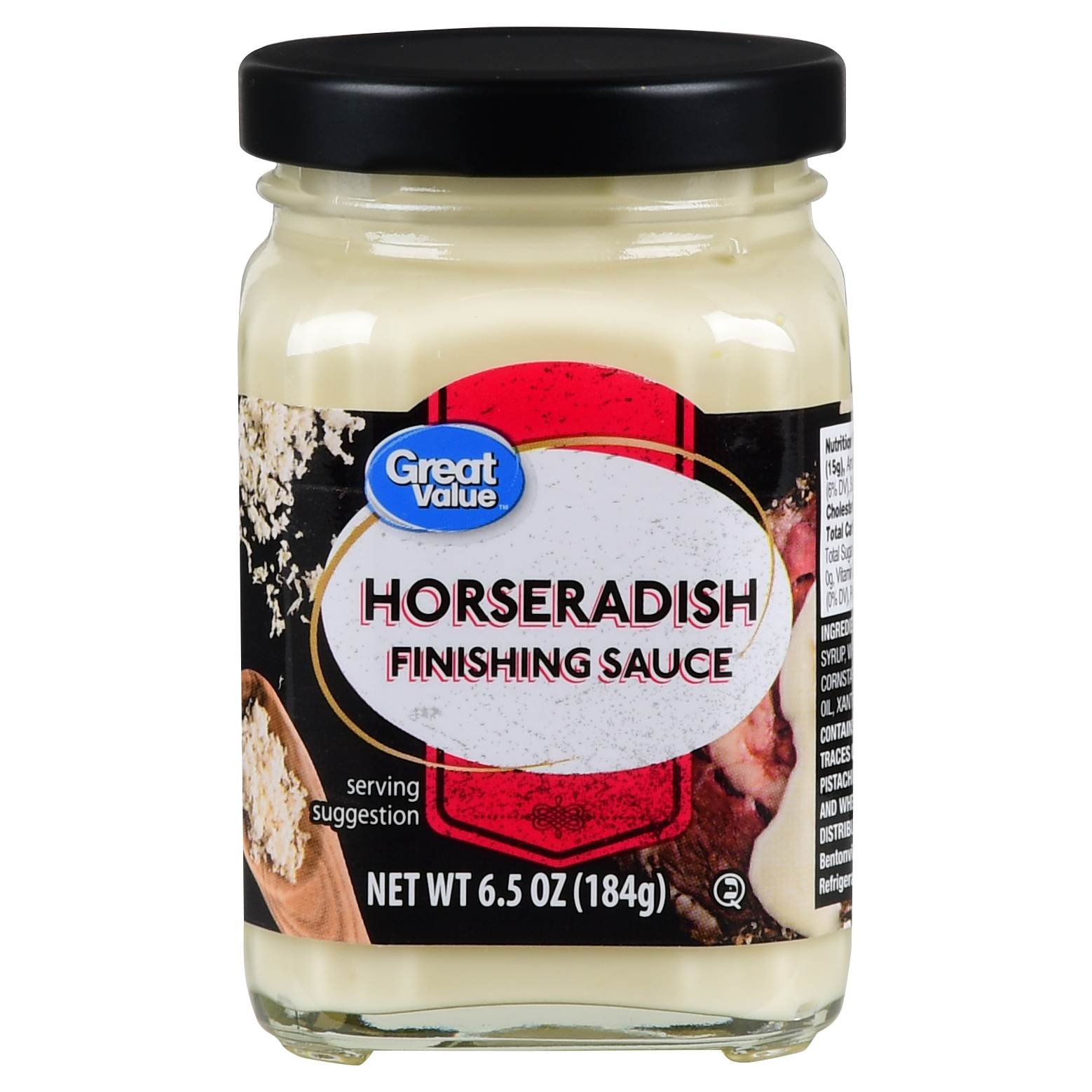 (2 Pack) Great Value Horseradish Finishing Sauce, 6.5 Oz