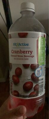 Cranberry Flavored Water