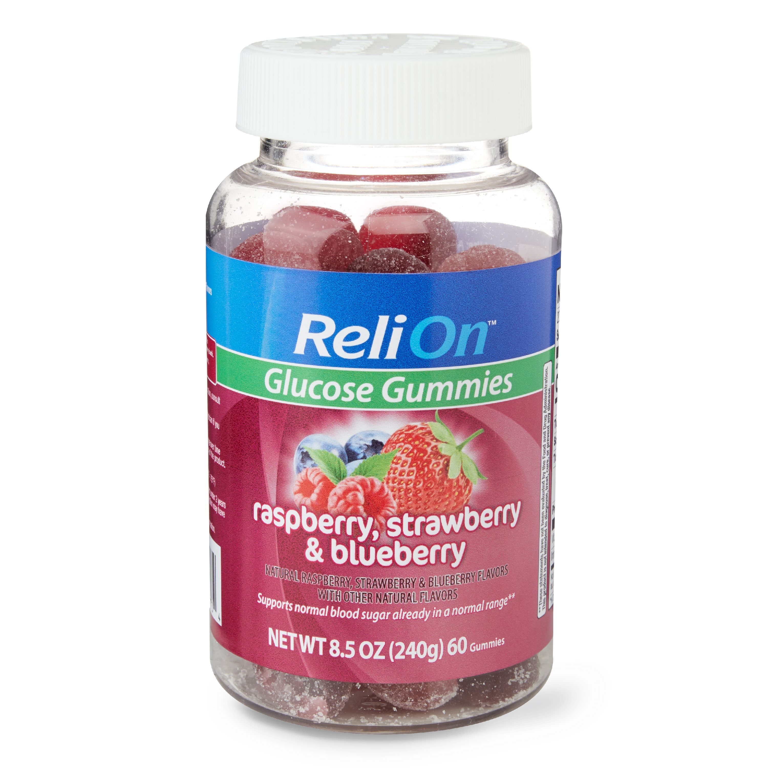 ReliOn Glucose Gummies, 60 Count Image