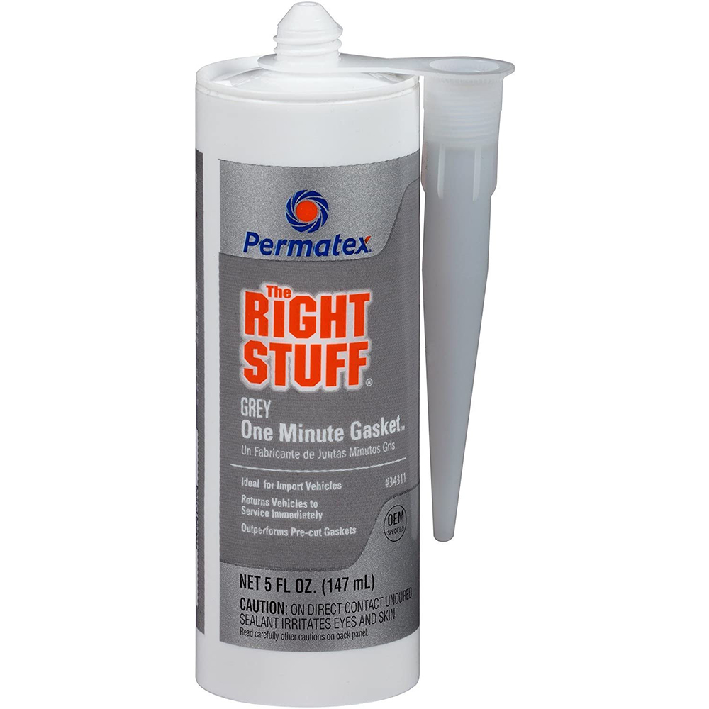Permatex® the Right Stuff® 34311 One Minute Gasket™ Grey Sealant 5 Fl. Oz. Cartridge