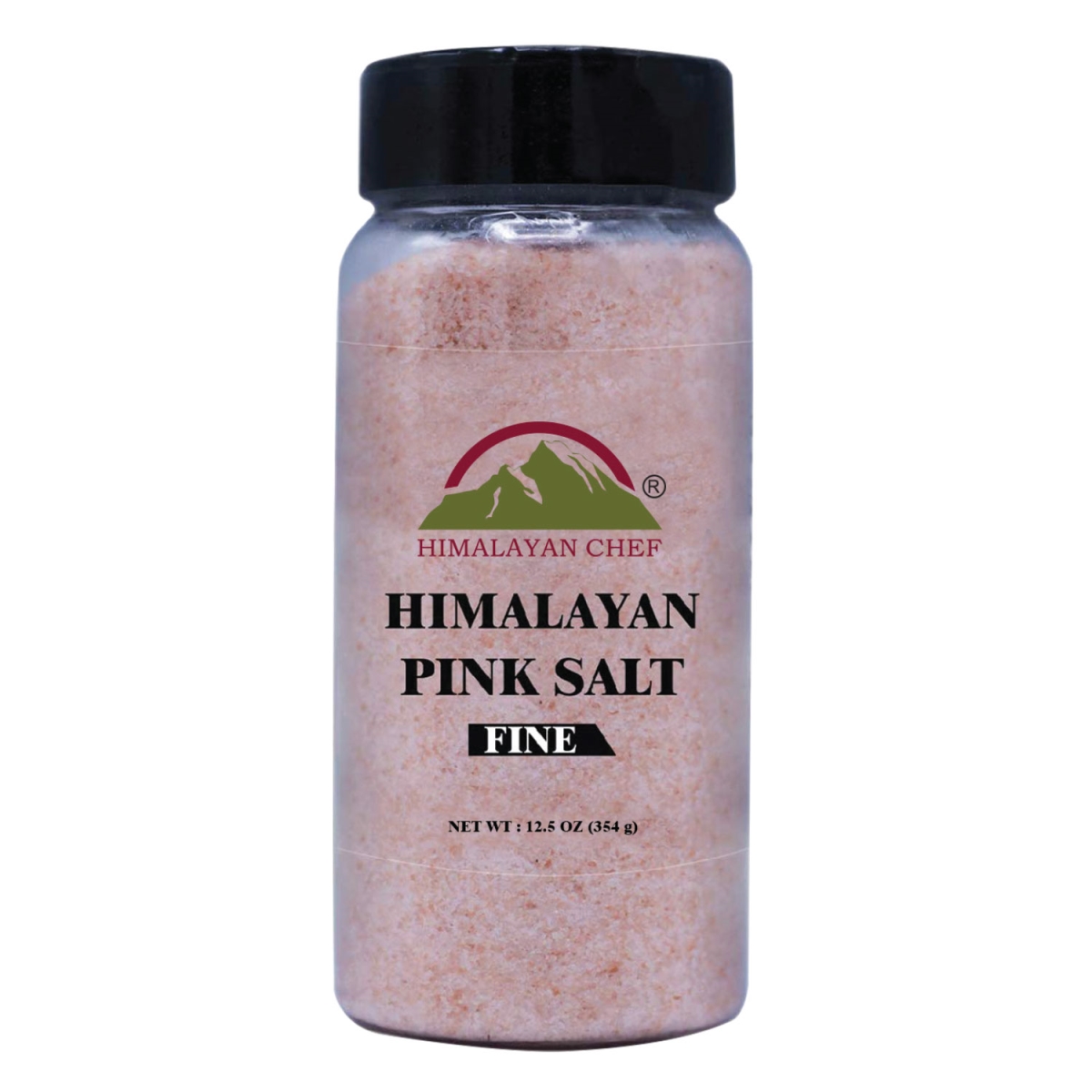 5513 12.5 Oz Pink Salt - Plastic Shaker Fine