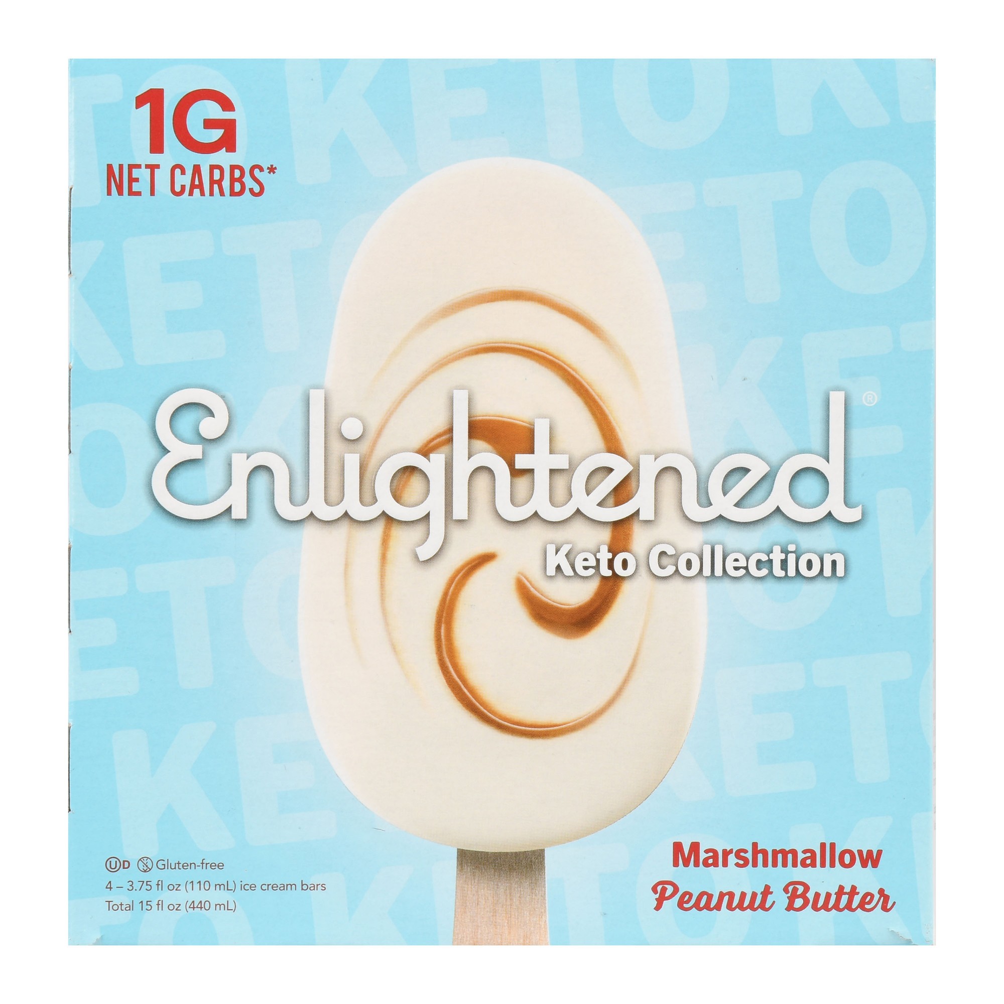 Marshmallow Peanut Butter Ice Cream Bars