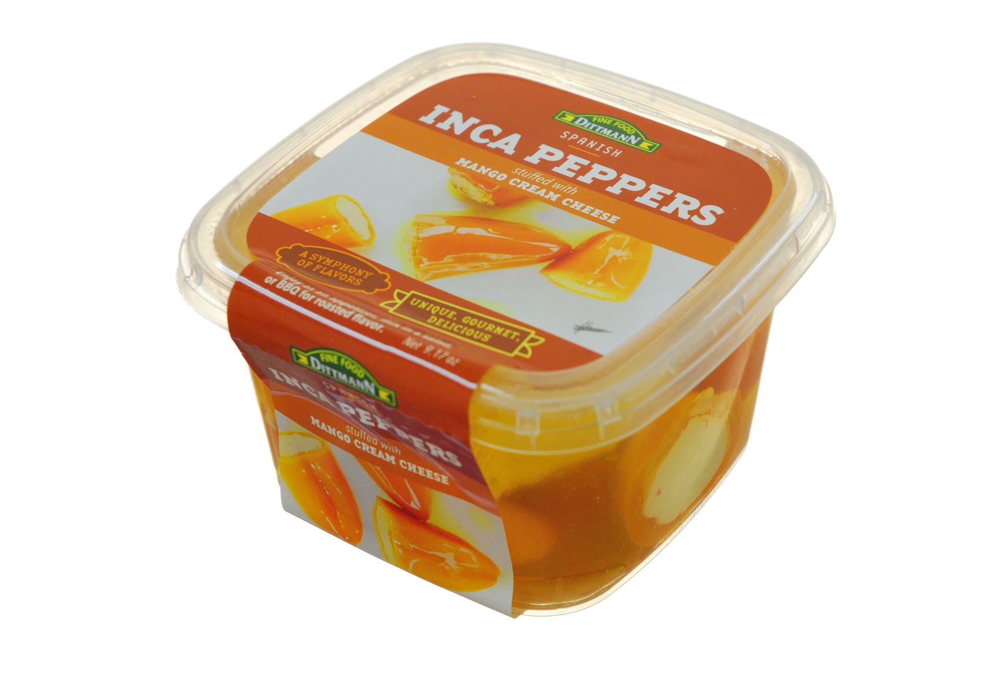 STUFFED WITH MANGO CREAM CHEESE, HONEY PEPPERS