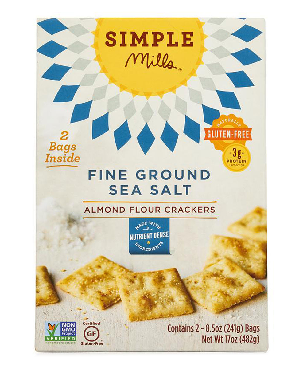 Simple Mills  Crackers  - Simple Mills Almond Flour Crackers - 1 Box of 2