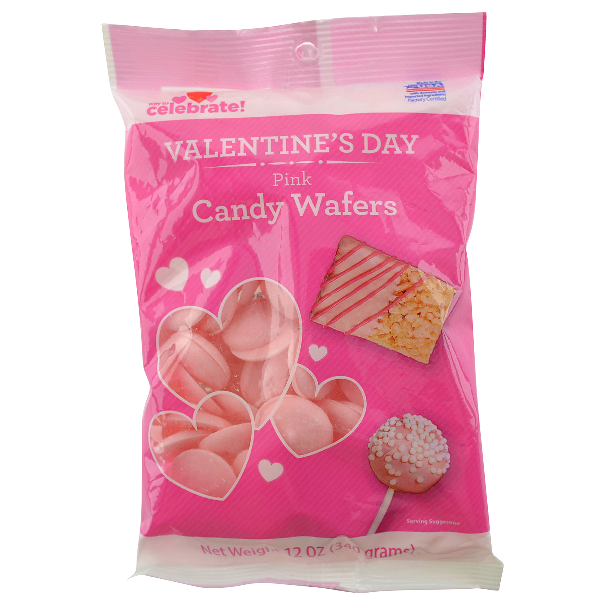 PINK CANDY WAFER, PINK