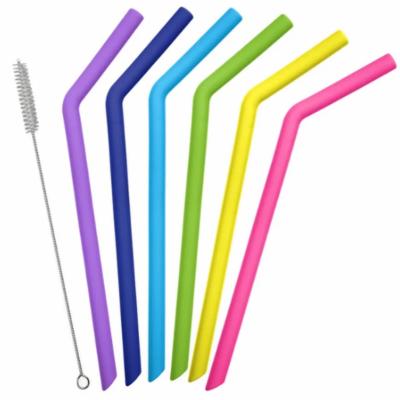 Fifty-Fifty 568412 Silicone Straws - Pack of 6