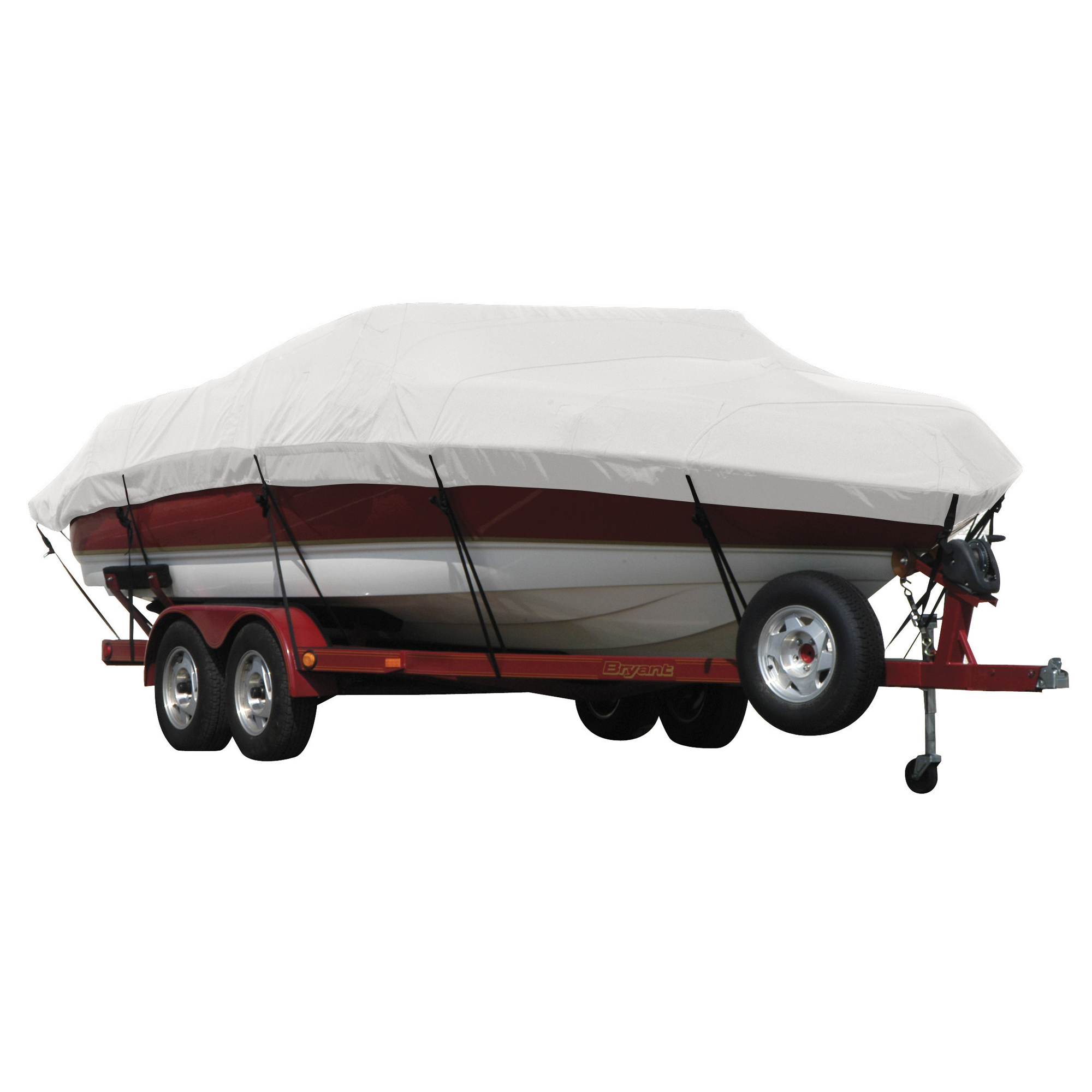 TAHITI by KAL KUSTOM SWEET 16 I/O Boat Cover in Natural Tan