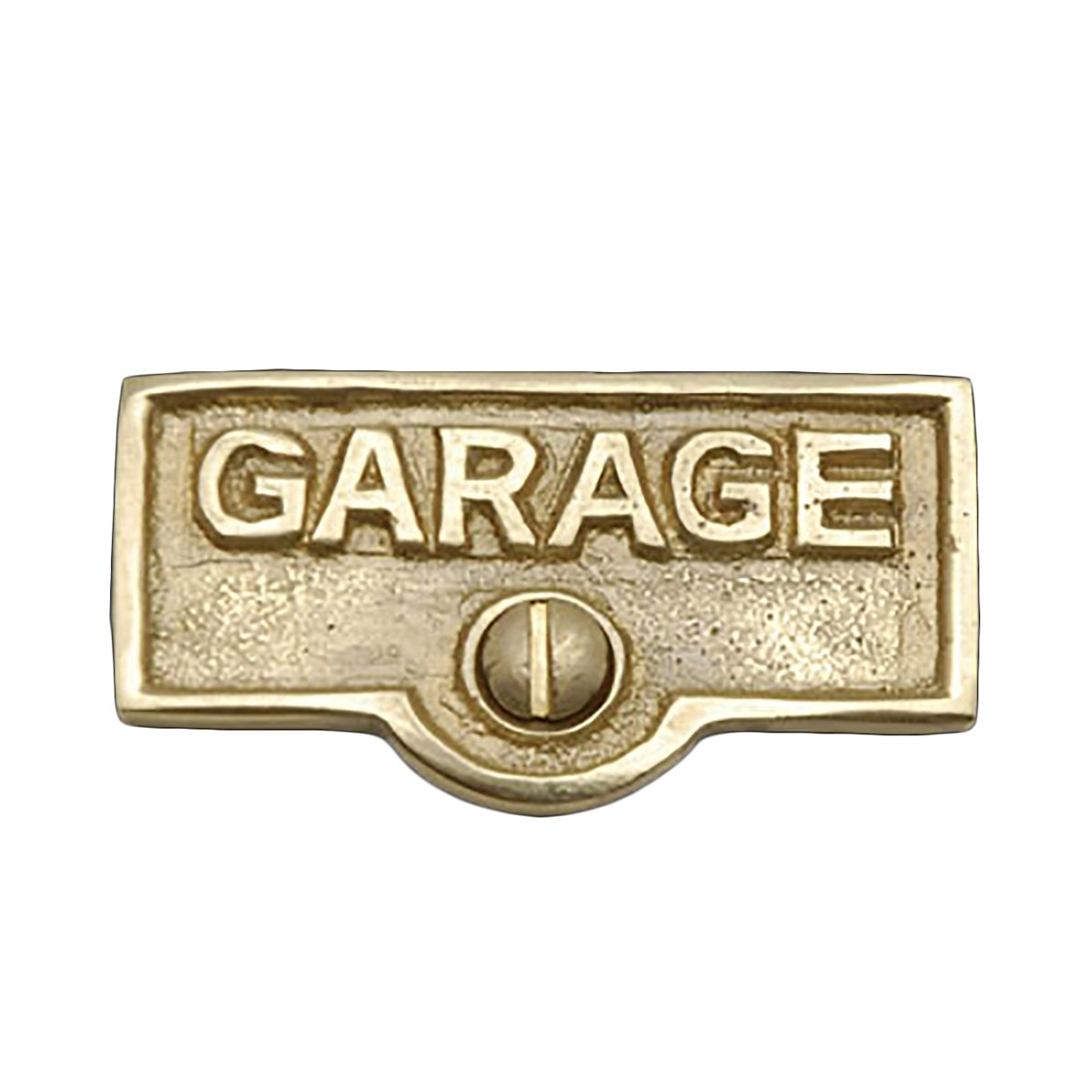 Switch Plate Tags GARAGE Name Signs Labels Lacquered Brass Traditional Engraved Wall Light Switch Cover Labels | Renovator S Supply