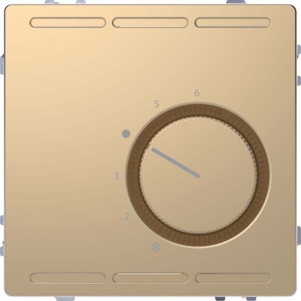RT Regler 230V Champagnermetallic Meg5762-6051