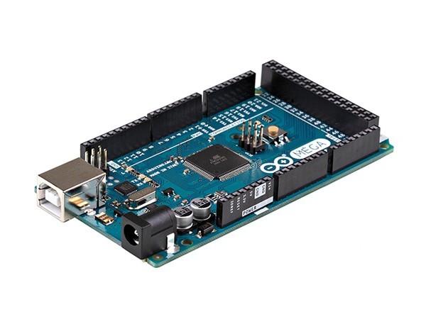 Arduino - A000067  MEGA2560 REV3 Microcontroller Board USB and Power Jack – Compatible with Uno Shields