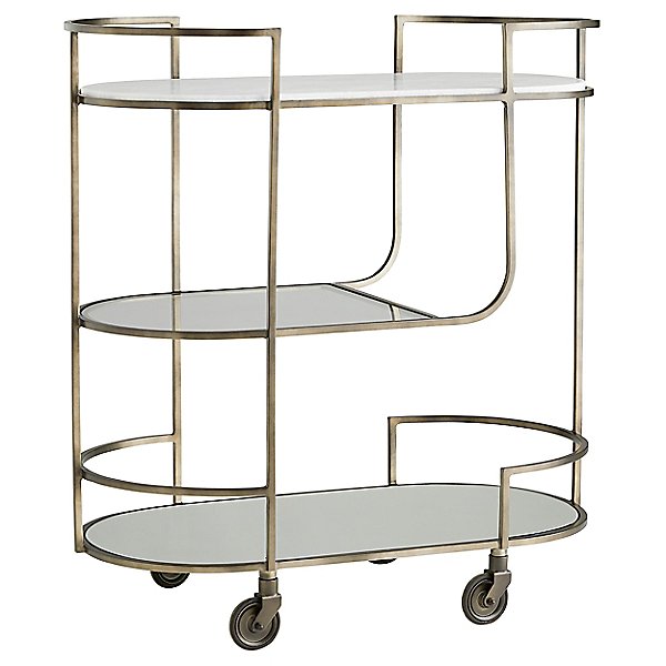 Trainor Bar Cart, Arteriors Home 6858 3JKZ8 (243929)