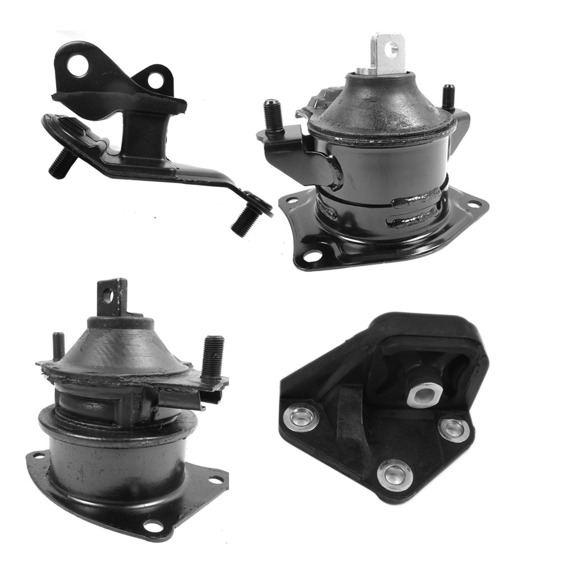 For 03-07 Honda Accord 2.4L Set 4PCS Engine & Transmission Mount 4526 4516 4510 4542 03 04 05 06 07
