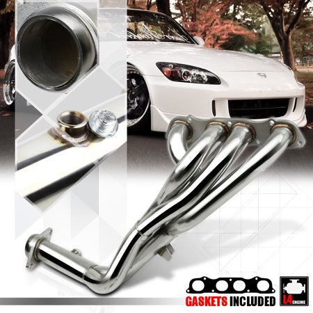 Stainless Steel Tri-Y Exhaust Header Manifold for 00-09 Honda S2000 F22C AP1/AP2 00 01 02 03 04 05 06 07 08