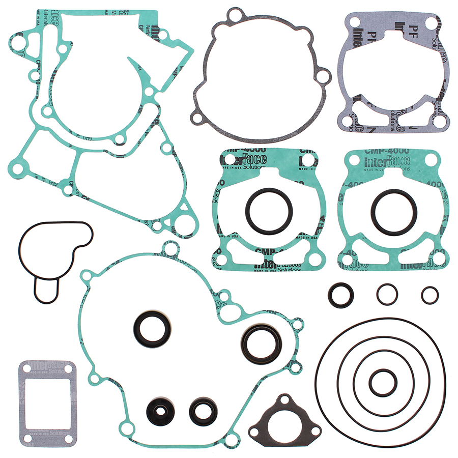 New Gasket Kit with Oil Seals for KTM 50 SX 10 11 12 13 14 15 16 17 2010 2011 2012 2013 2014 2015 2016 2017, 50 SX Junior 09 2009, 50 SX Mini 2009 201