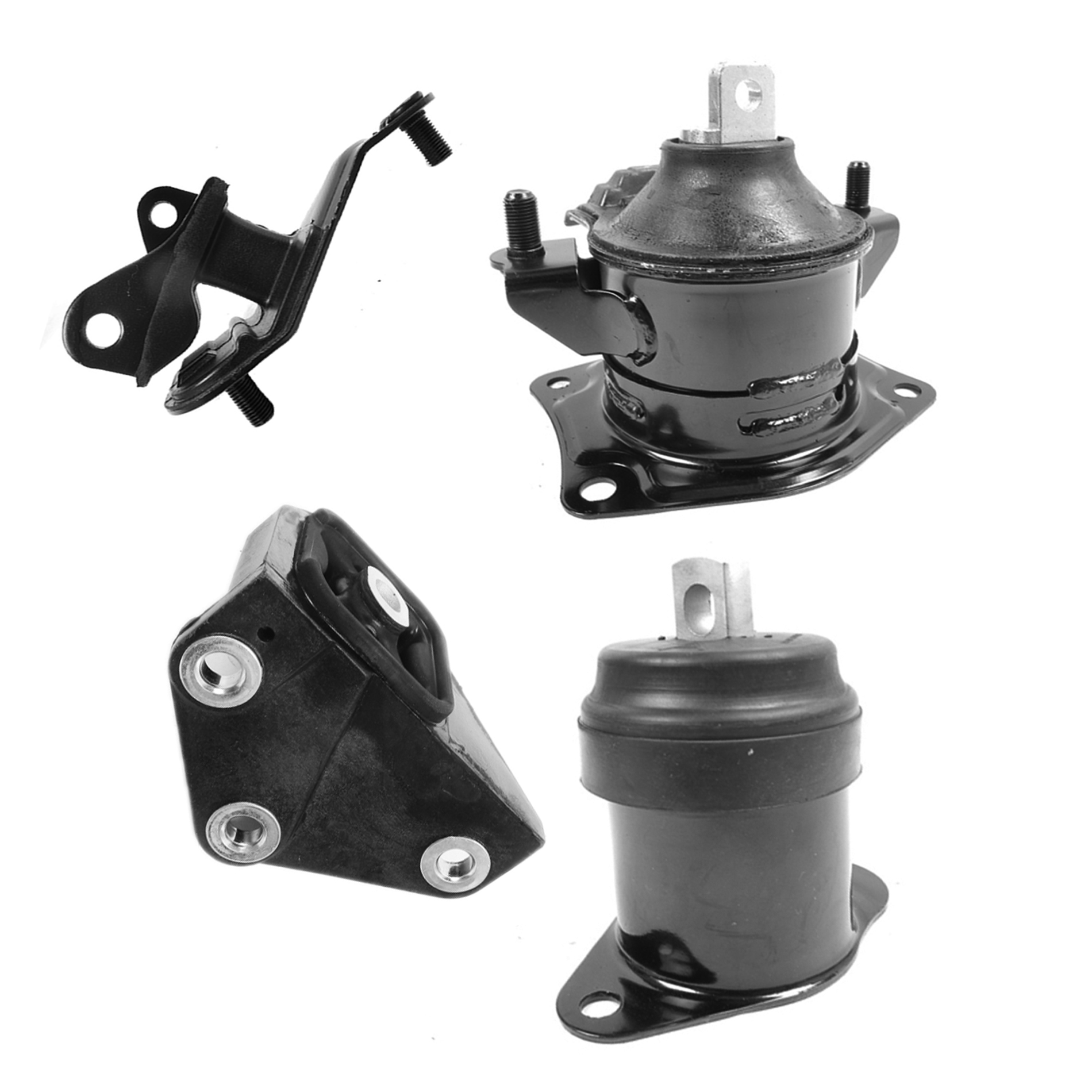 For 03-07 Honda Accord 2.4L Set 4PCS Engine & Transmission Mount 4517 4516 4510 4542 03 04 05 06 07