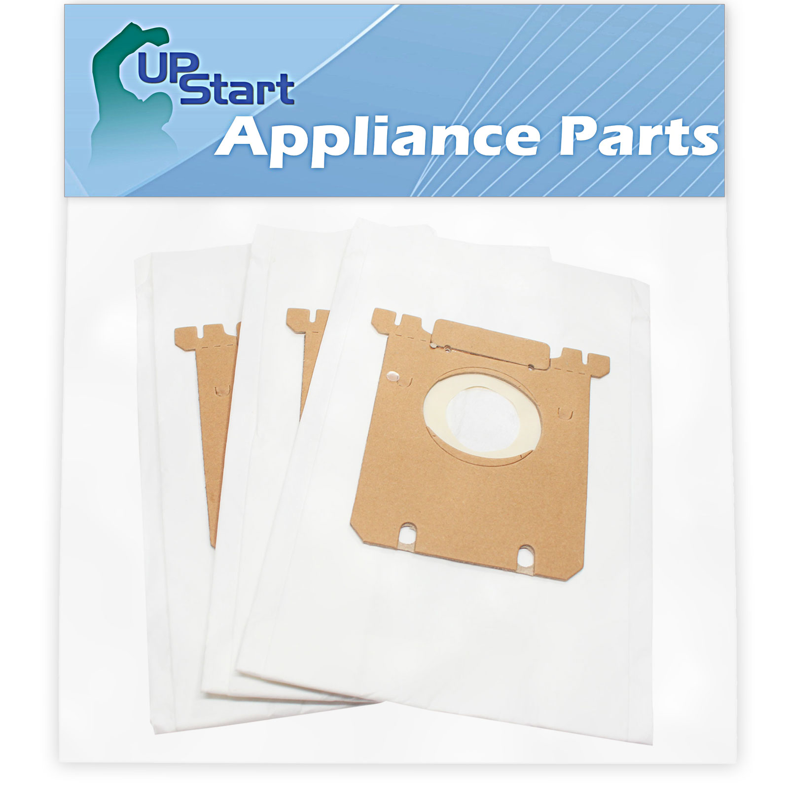 3 Replacement AEG-Electrolux AEO 5400-5499 Style S Vacuum Bags - Compatible AEG-Electrolux S-Bag Vacuum Bags