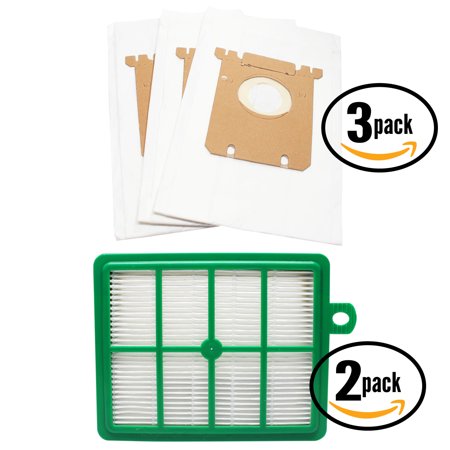 9 Replacement Eureka 6990 Series Vacuum Bags & 2 Filter - Compatible Eureka Style OX Vacuum Bag & HF-12, HF-1 Filter
