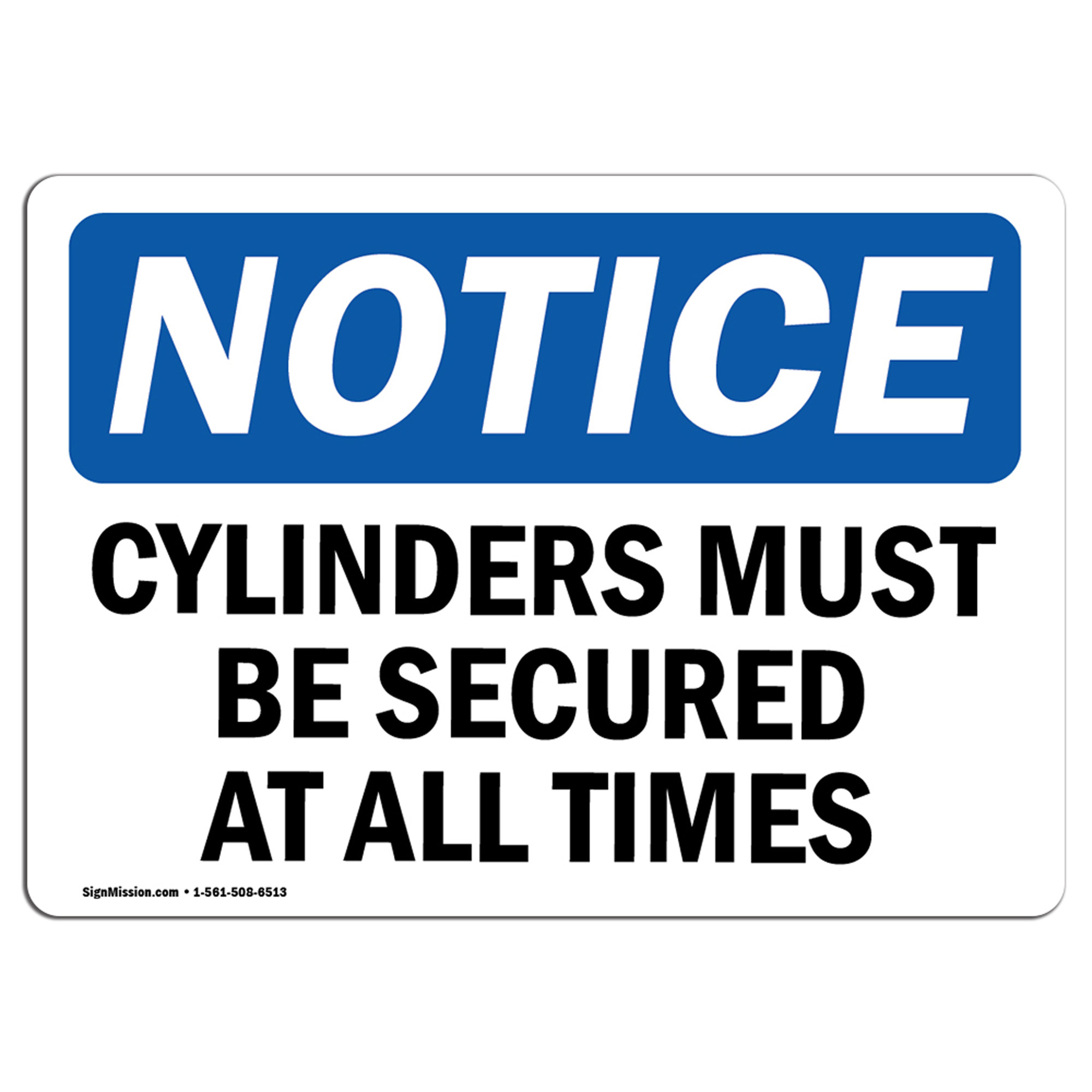 SignMission OS-NS-a-1014-V-15069 10 X 14 in. OSHA Notice Sign - Non-Hazardous Empty Containers
