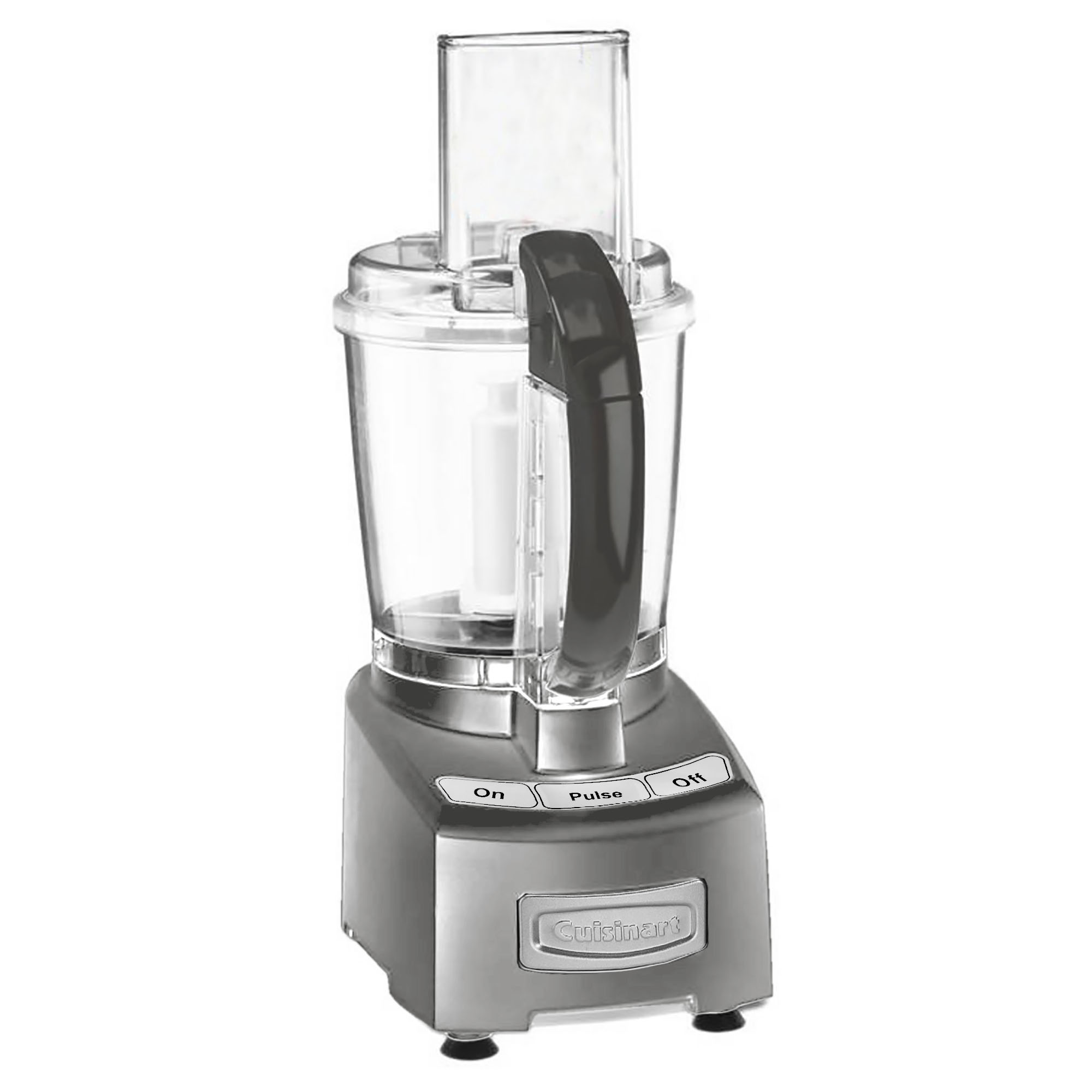 Certified Refurbished Cuisinart 7-Cup Elite Collection Food Processor, Grey (MFP-108MGSLT)