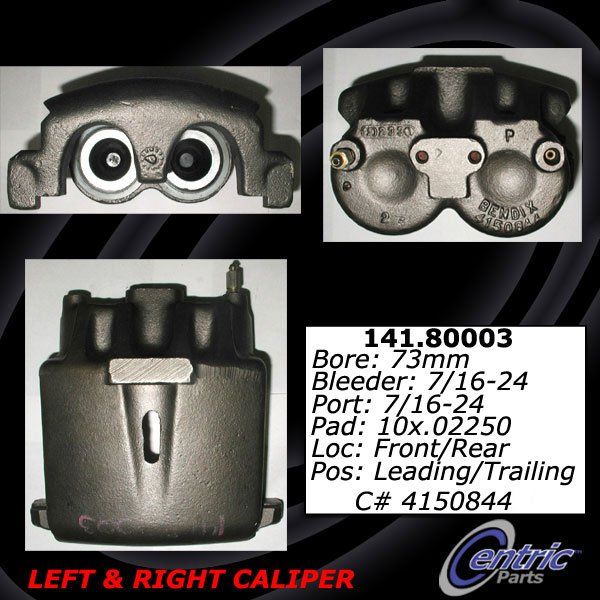 OE Replacement for 1990-2001 International 2554 Front Disc Brake Caliper