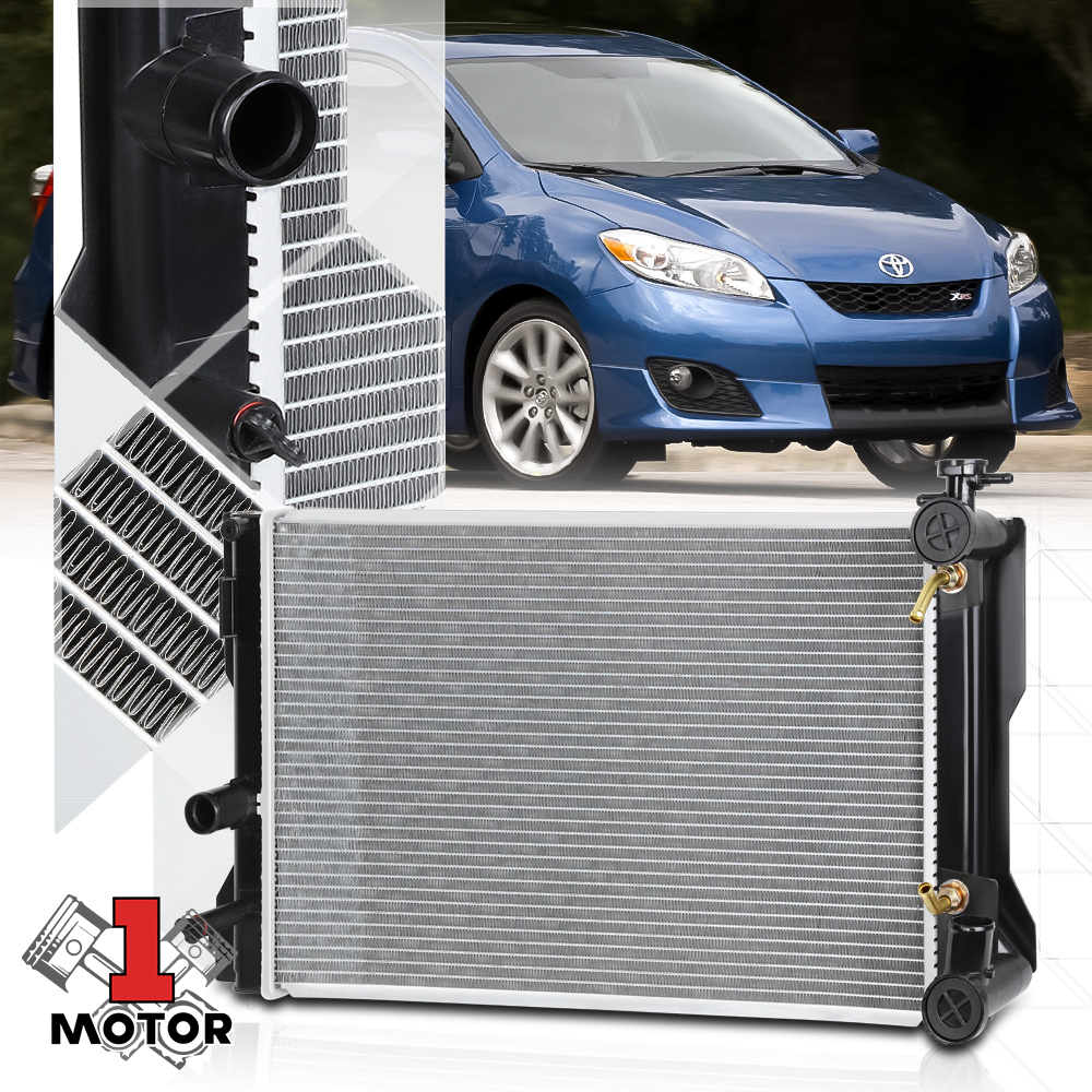 Aluminum Core Radiator OE Replacement for 09-17 Vibe/Corolla/Matrix Dpi-13106 10 11 12 13 14 15 16 Fits Select: 2009-2017 TOYOTA COROLLA  2009-2013 TO