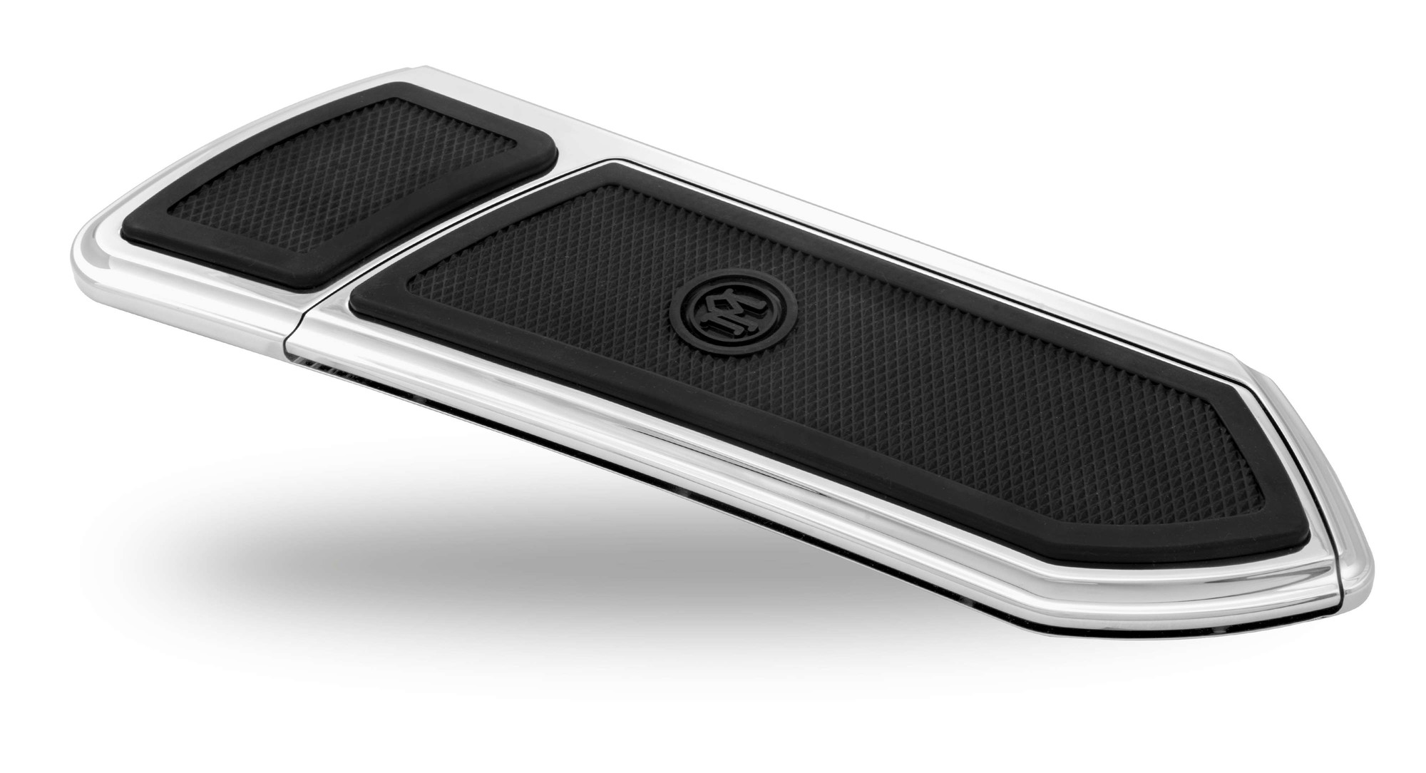 Performance Machine 0036-1008-CH Floorboard Assembly - Rider - FTZ Style - Chrome Finish