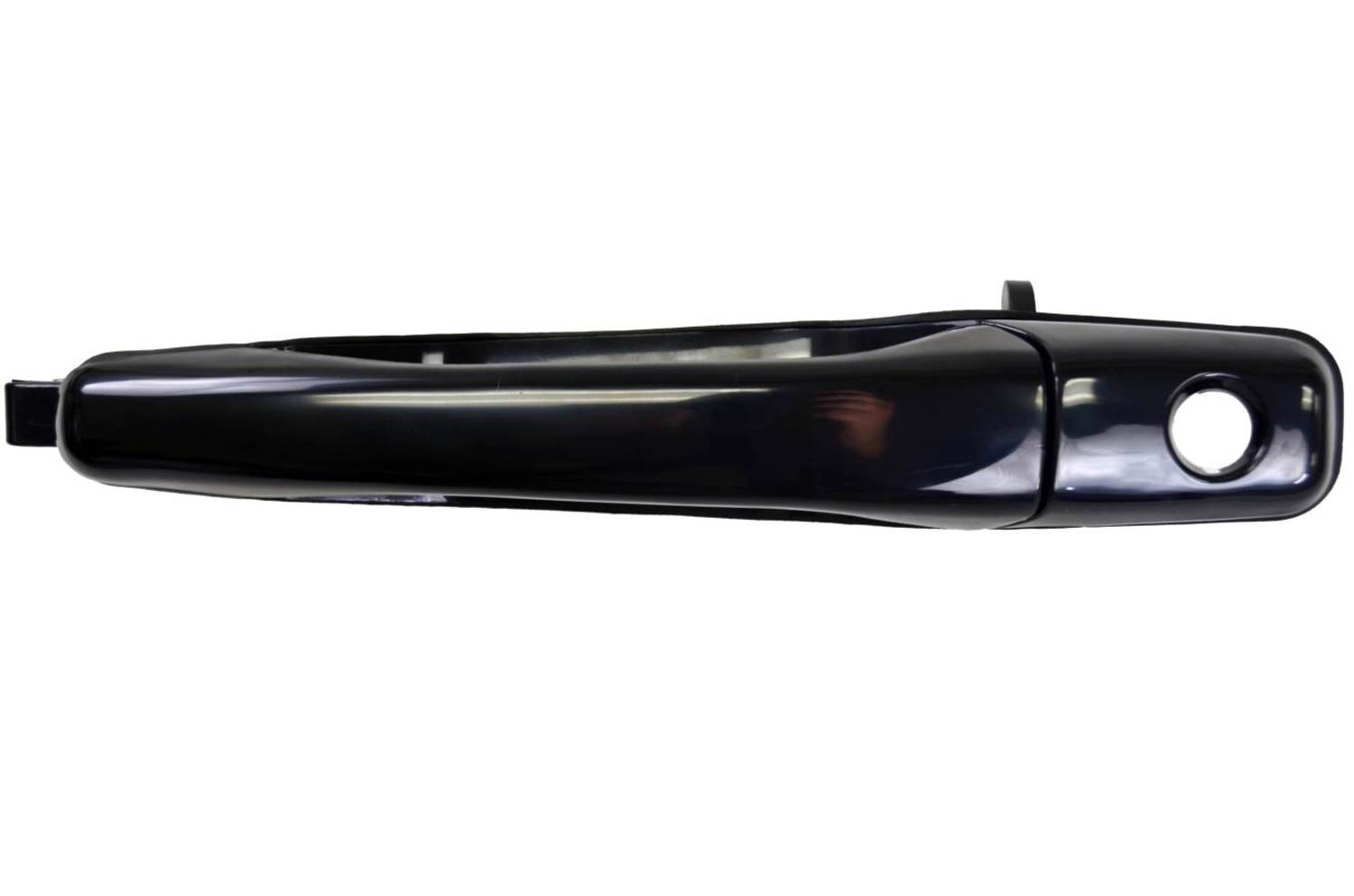 PT Auto Warehouse MI-3251S-FL - Outer Exterior Outside Door Handle  Smooth Black - Driver Side Front Fits Select: 2002-2007 MITSUBISHI LANCER  2003-20