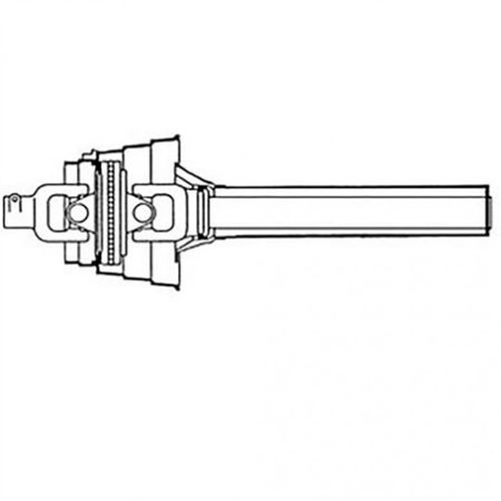 Half CV PTO Shaft 1-3/4  20 as Lock Fits Amadas 9597 9797 M2100A 9797T 9998F 9097 9997B 9297 9997E M2100D 9897 9997A Fits John Deere Fits New Holland
