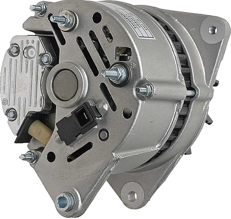 New Alternator for AGCO Allis 8775 98 99 00 1998 1999 2000 5Clock 70Amp External Fan Type Internal Regulator 12V