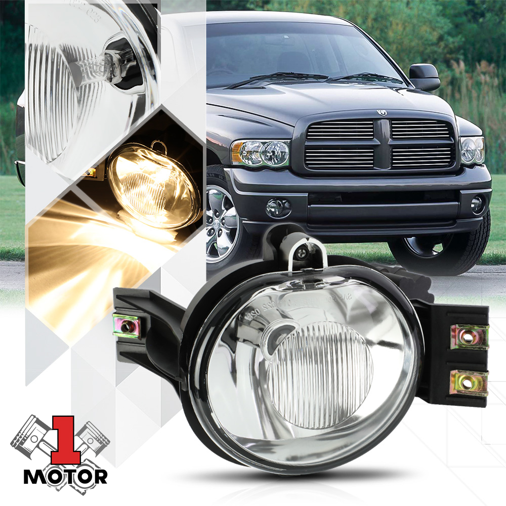 For 2002-2009 Dodge Ram 1500/2500/3500 Passenger Side Front Driving Fog Light Bumper Lamps Right Hand OE Style Accessories 01 02 03 04 05 06 07 08
