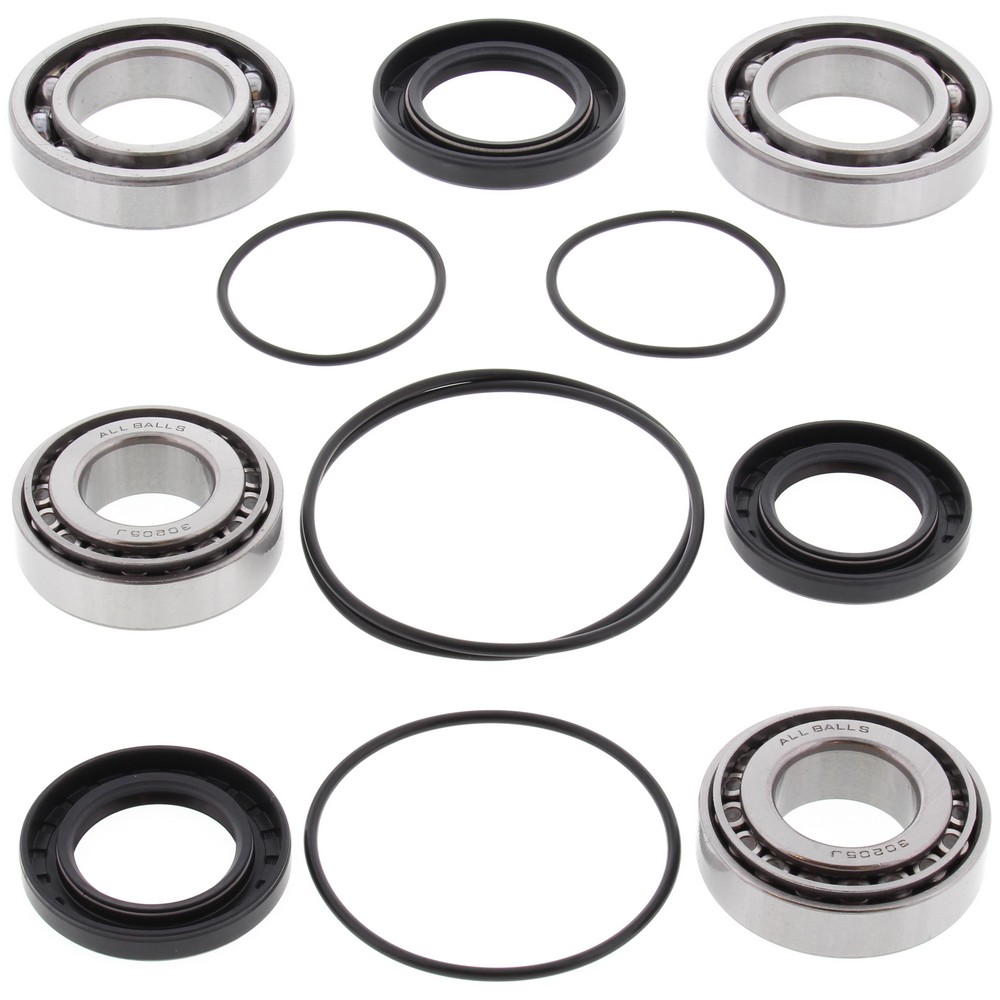 New All Balls Front Differential Kit 25-2093 for Kawasaki KAF 620 (Mule 4010 4x4) 2009 2010 2011 2012 2013 2014 2015 2016 2017 09-17, KAF 950 a (Mule