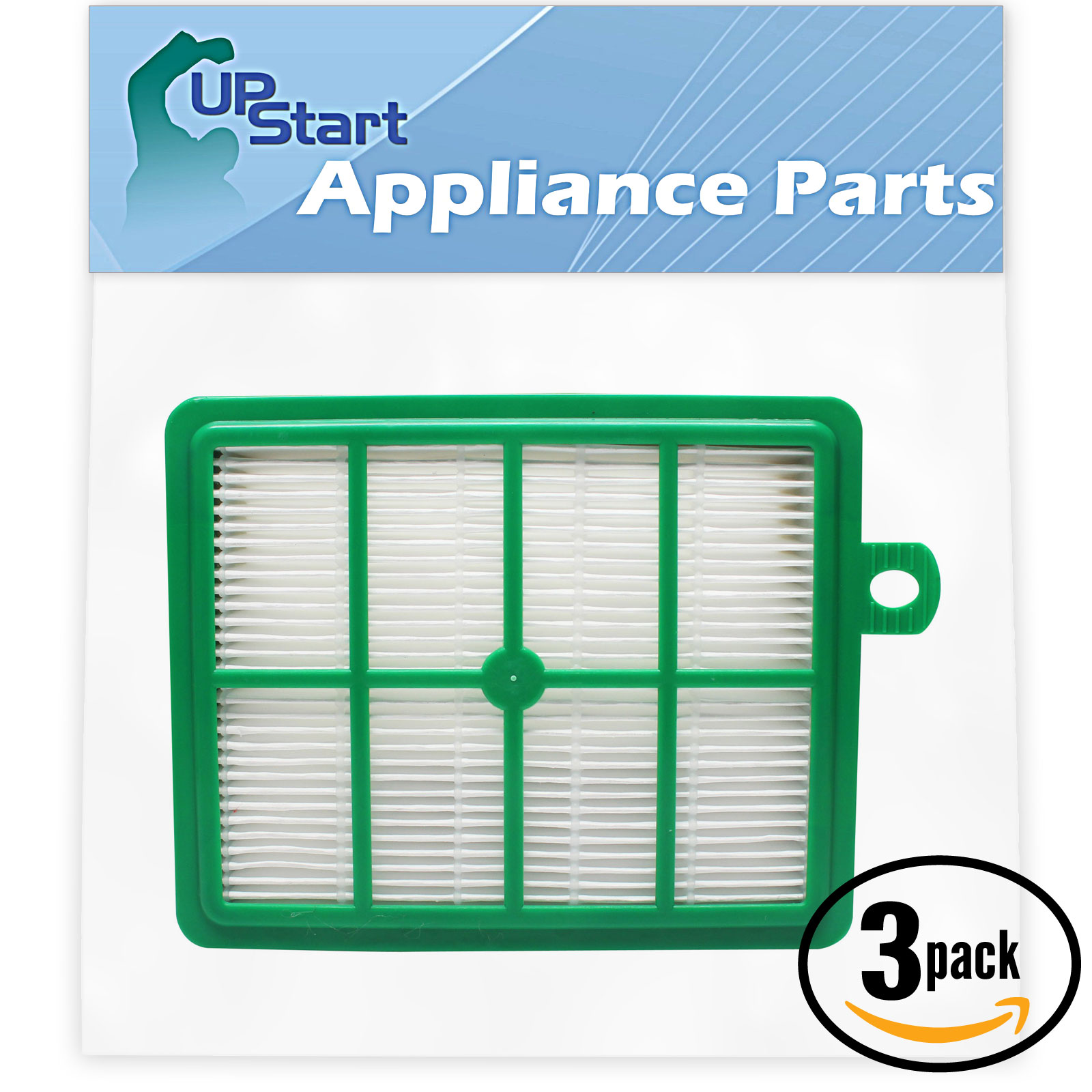 3-Pack Replacement Eureka 6990 Series Vacuum HEPA Filter - Compatible Eureka 60286C, HF-1 HEPA Filter