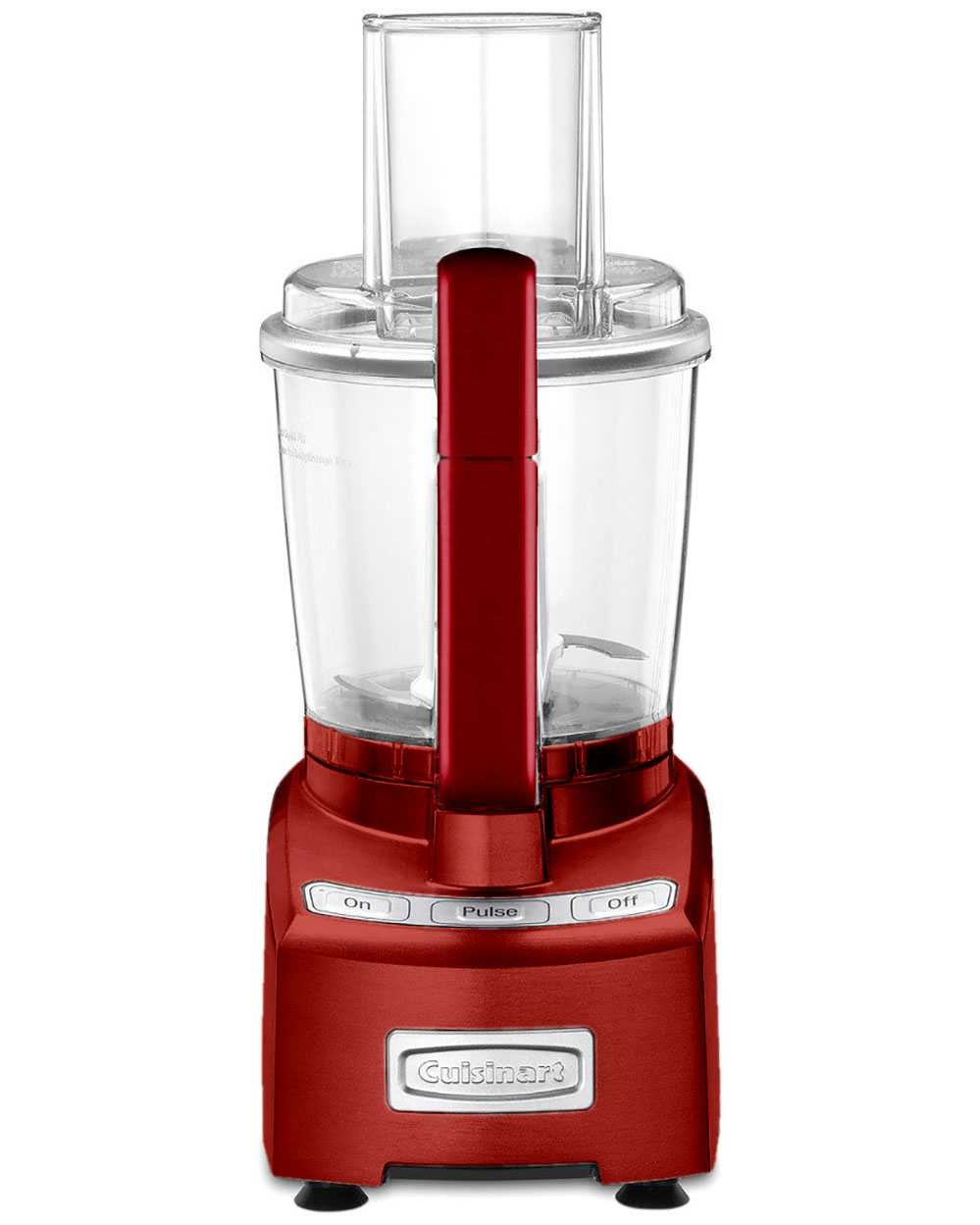 Certified Refurbished Cuisinart 7-Cup Elite Collection Food Processor, Red (MFP-108MR)