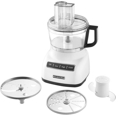 KitchenAid RRKFP0711WH 7 Cup Food Processor  White (CERTIFIED REFURBISHED)