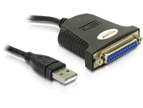 DeLOCK USB 1.1 Parallel Adapter Parallel Cable 0.8 M thumbnail