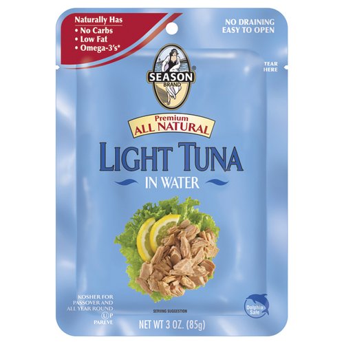Premium Wild Caught Light Tuna in Water