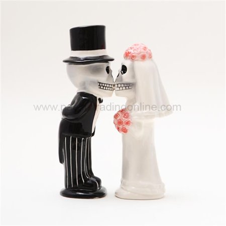PG Trading 8775 3.5 in. Love Never Dies Salt & Pepper Shaker Set
