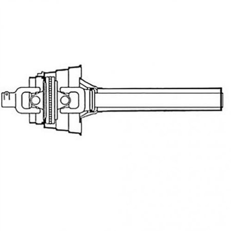 CV PTO Driveline 1-3/8  - 21 as Lock Fits Amadas 9297 9797 9597 9797T 9897 9997A 9998F 9997B 9897T 9997T 9997F 9997E Fits John Deere Fits New Holland