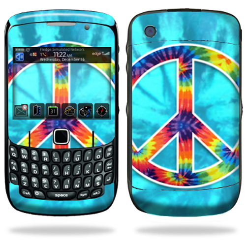 Skin Decal Wrap Compatible with Blackberry Curve 8500 8520 8530 Peace Out