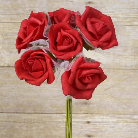 Efavormart 72 X SPECIAL EDITION Tres Beau Silk Roses for DIY Wedding Bouquets Centerpieces Arrangements Party Home Decorations