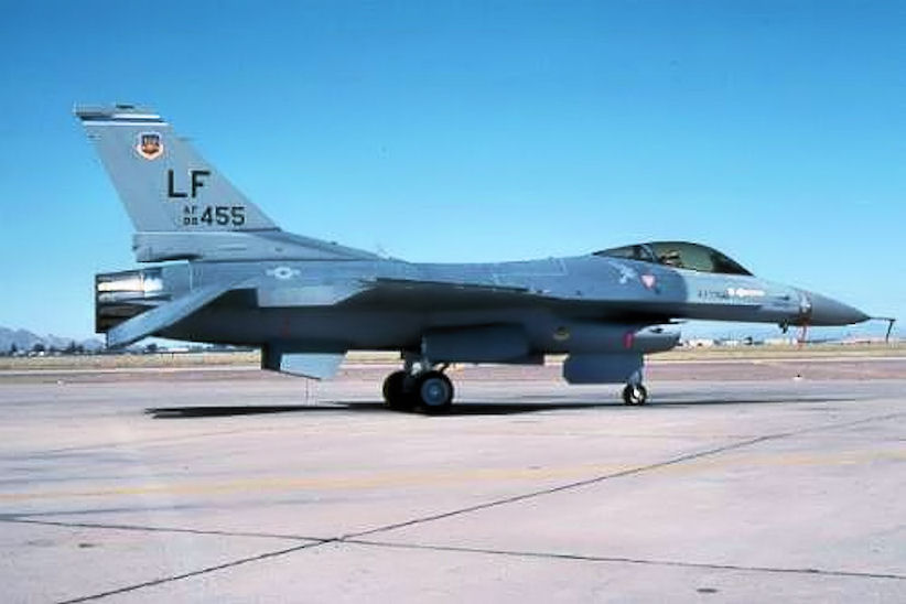 LAMINATED POSTER 311th Tactical Fighter Training Squadron -General Dynamics F-16C Block 30A Fighting Falcon 85-1455 W Poster Print 20 X 30