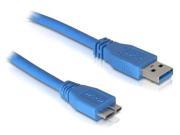 DeLOCK - USB-Kabel - 9-polig USB Typ a (M) - 10-polig Micro-USB Typ B (M) - 3,0m (USB / USB2.0 / USB3.0) (82533)