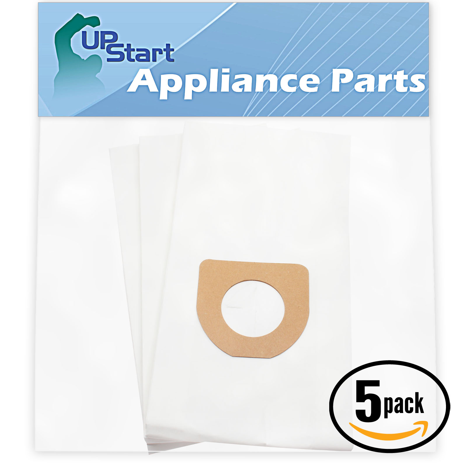 15 Replacement Bissell 3535-2 Vacuum Bags - Compatible Bissell Style 2 Vacuum Bags (5-Pack - 3 Vacuum Bags per Pack)