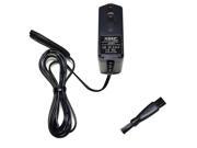 HQRP AC Adapter Power Cord for Braun Silk-Epil 7 - Dual Epilator, 7175, 7181, 7281, 7381, 7481, 7681, 7781, 7771, 7871, 7791, 7891, 7921, 7931, 7951,